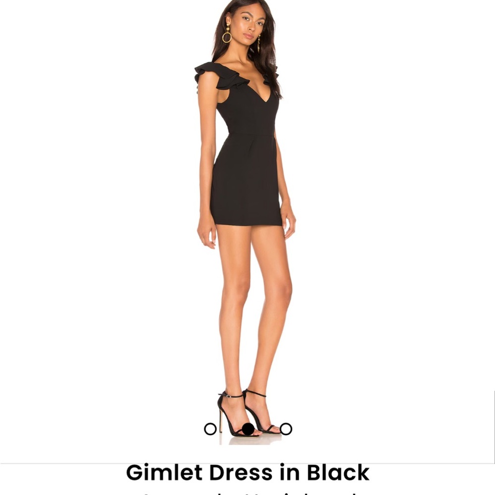 Amanda Uprichard Gimlet Dress black S